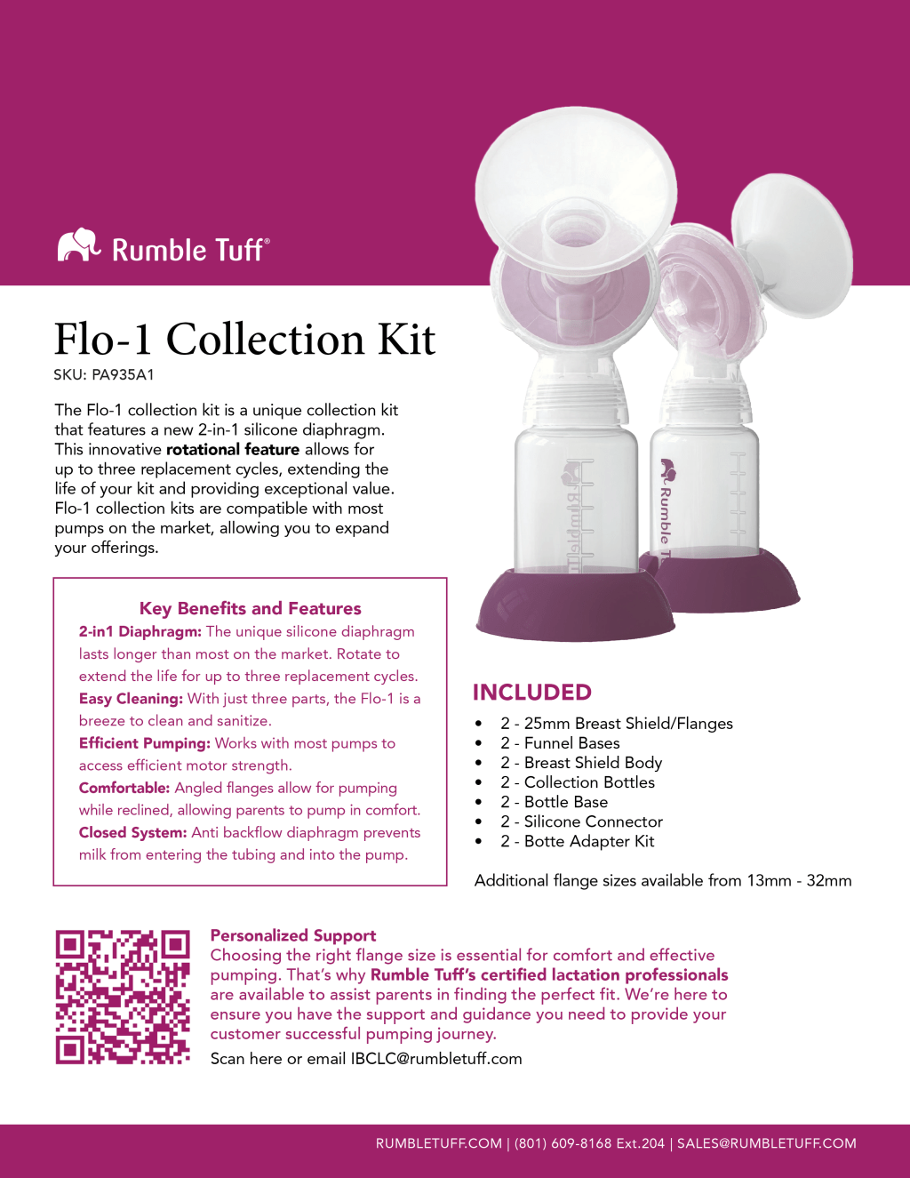 Rumble Tuff Flo-1 Collection&nbsp;Kit